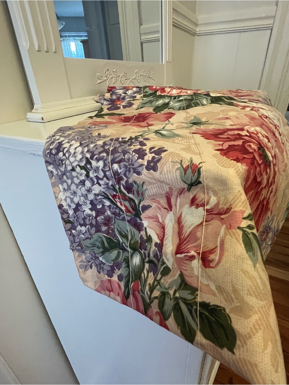 Vintage Floral Valance 80”/ 16” - Picture 7 of 16